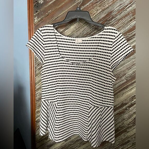 Postmark peplum top  - Picture 3 of 8